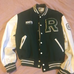 Roots vintage letterman jacket